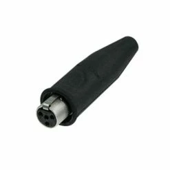 Neutrik RT4FC-B-W 4-pin REAN TINY XLR-F Connector With Gold Contacts And Waterproof Boot