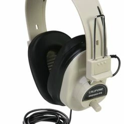 Califone 2924AVPS Stereo Headphones, Beige