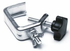 Global Truss MINI-C-CLAMP-BLK Light Duty C-Clamp, Max Load 75 Lbs, Black