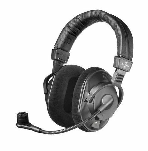 Beyerdynamic DT297-PV-MKII-80 Dual-Ear 80 OHM Headset And Cardioid Condenser Microphone