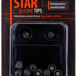 Westone 62809 10 Pack Of Green STAR Silicone Eartips