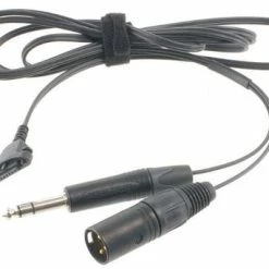 Sennheiser 505782 Cable-II-X3K1 Headset Cable With 1/4" And XLR Connectors For HMD 26-II Headset