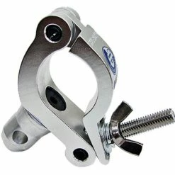 Global Truss ST824 Medium Duty Side Entry Clamp With Reversed Elbow And Half Coupler For 2" Pipe
