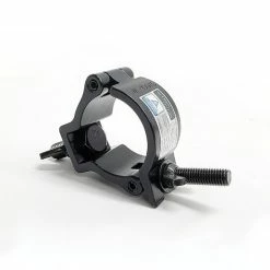 Global Truss MINI-360-1.5-BLK Light Duty Wrap Around Clamp For 1.5" Pipe, Max Load 220 Lbs, Black