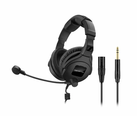 Sennheiser HMD300-XQ2 Dual-Ear Pro Broadcast Monitoring Headset With Cable