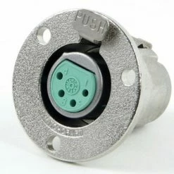 Switchcraft C4F 4-pin XLRF C Series Panel Mount Connector