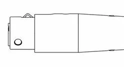 Switchcraft A5FBX 5-pin XLRF A Series Cable Mount Connector
