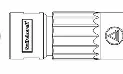 Switchcraft AAA5MBZ 5-pin XLRM AAA Series Cable Mount Connector