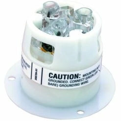 Whirlwind HBL2316 Hubbell L5-20 Female Chassis AC Connector