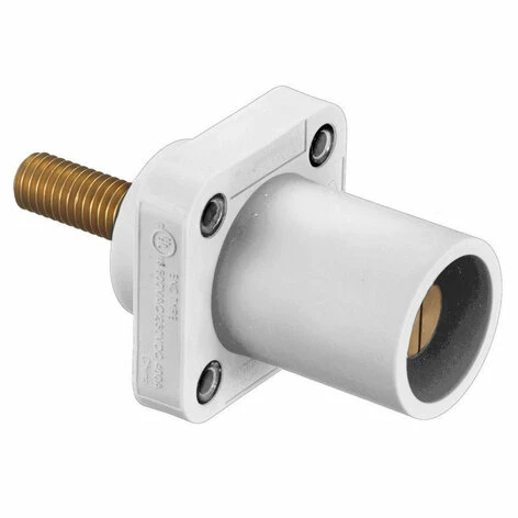 Whirlwind HBLMRS 16 Series Cam-Type Male Chassis AC Connector With Threaded Stud - Image 2