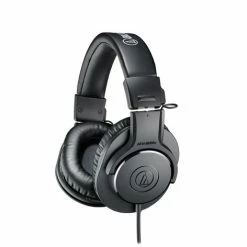 Audio-Technica ATH-M20X M-Series Professional Closed Back Monitor Headphones, Black