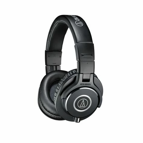 Audio-Technica ATH-M40X M-Series Professional Closed Back Headphones, Detachable Cable