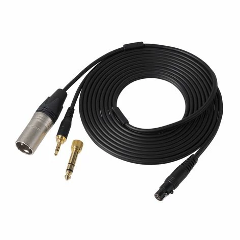 Audio-Technica BPCB2 Replacement Cable For BPHS2 Headsets, Male XLR3 And ¼" TRS