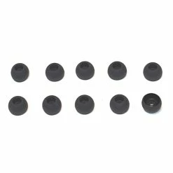 Sennheiser IES4-M Medium Replacement Ear Cushions For In-Ear Monitors, 10 Pack, Black