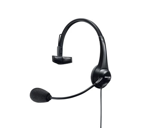 Shure BRH31M-NXLR5M Lightweight Single-Sided Broadcast Headset With Neutrik 5-Pin