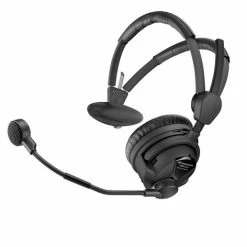 Sennheiser HMD26-II-600-S Single-Ear Boomset With 600 Ohm Impedance And Hypercardioid Dynamic Mic, No Cable