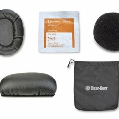Clear-Com CC-110-SANI-KIT Replacement Earpad, Pop Shield, Temple Pad, Sanitizing Wipes