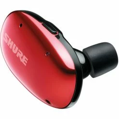 Shure SBE1DYRD1-LEFT Single-Side ITW1 Earphone, Red, Left