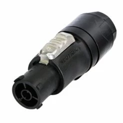 Neutrik NAC3FX-W-TOP-L Locking Power-In Cable Connector, Diameters 10 - 16mm