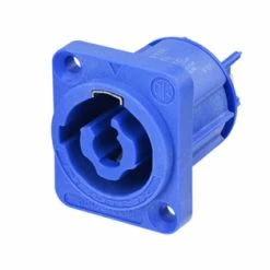 Neutrik NAC3MPXXA PowerCON 20 A - 60320-1 Certified - Power In Receptacle, Blue