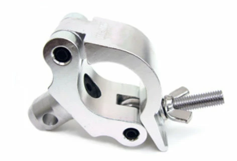 Global Truss COUPLER-CLAMP-N Narrow Clamp With Half Coupler Combo For 2" Pipe, Max Load 440 Lbs