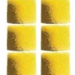 Shure EAYLF1-100 Foam Sleeves For Shure Earphones, 50 Pair, Yellow