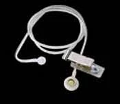 Telex ET3 Straight Acoustic Eartube With Clothing Clip For Use With Earmolds Or Eartip.