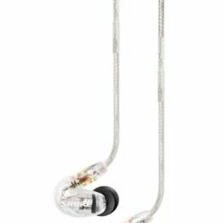 Shure SE215-CL Single-Driver Sound Isolating Earphones With Detachable Cable, Clear